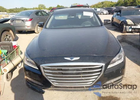 2017 Genesis G80 3.8 из США, поврежденный, VIN KMHGN4JE5HU193764